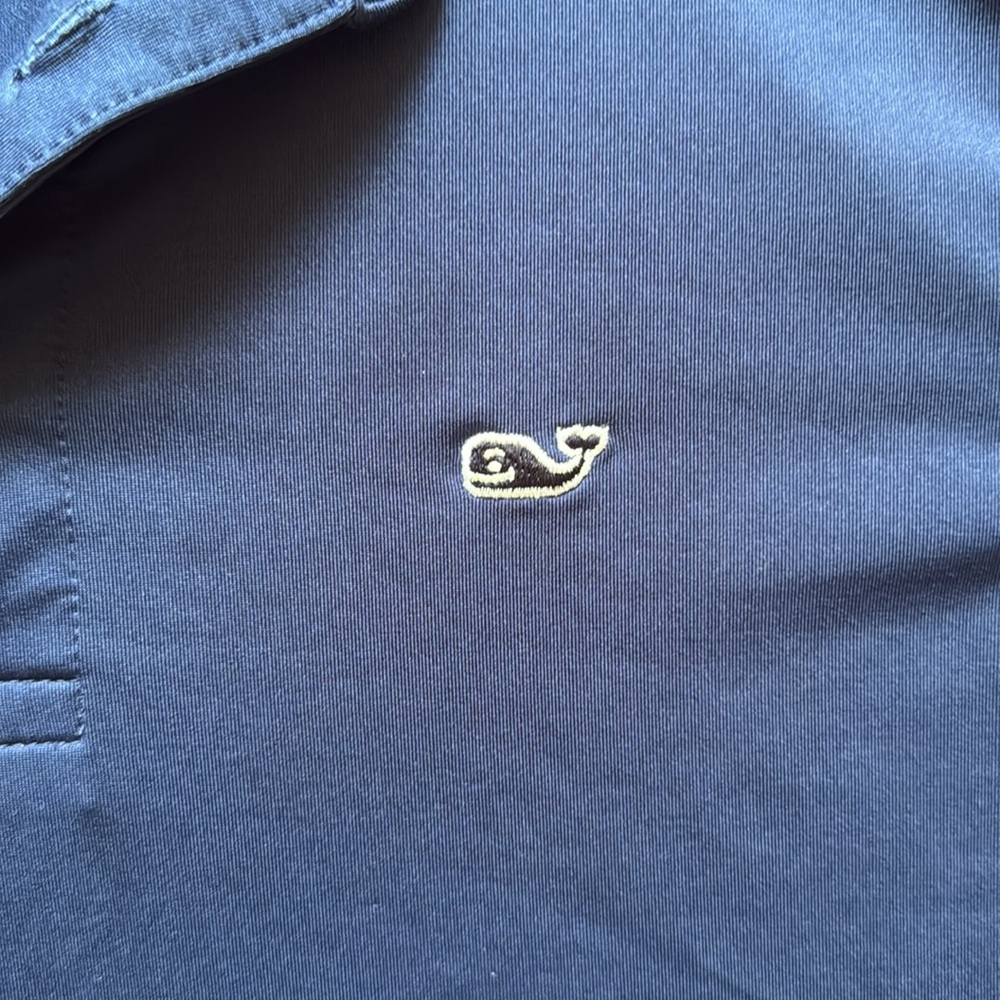 Vineyard Vines boys Blue Polo Shirt Sankaty - Picture 5 of 7